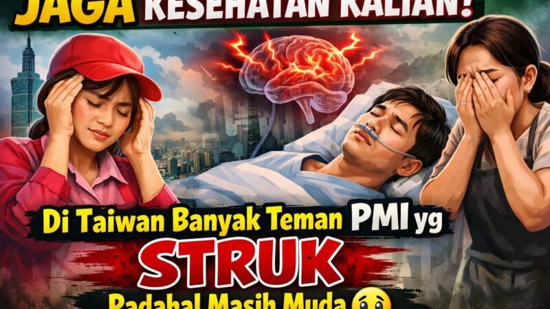 Mengapa Akhir Akhir ini Banyak Pekerja Migran di Taiwan Mengalami Stroke, Padahal Masih Muda
