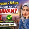 kaburan sudah 5 tahun di Indonesia, ingin berangkat lagi