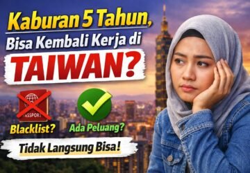 kaburan sudah 5 tahun di Indonesia, ingin berangkat lagi