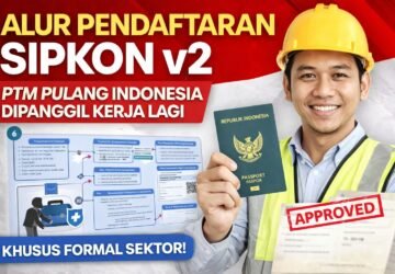 Alur Pendaftaran SIPKON v2 untuk PTM (Proses dari Indonesia)
