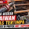 Pekerja Migran di Taiwan Tewas Tertimpa Boom Derek di Proyek MRT Taoyuan